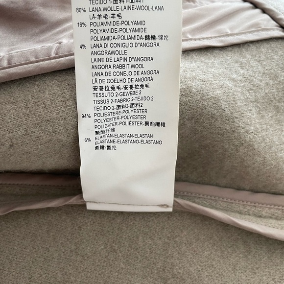 Emporio Armani women light brown wool jacket S - Picture 6 of 6